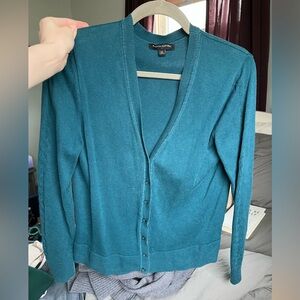 Banana Republic Factory Teal Cardigan